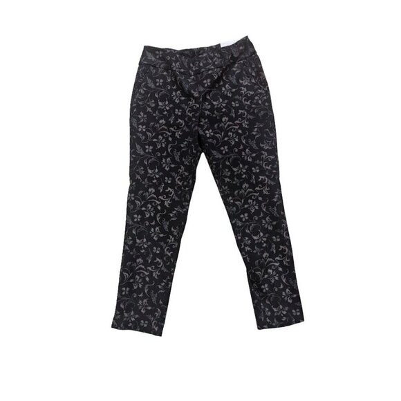 Soft Surroundings Women's Pants Floral Stretch Pull On Size Mediuim NEW - Picture 1 of 5